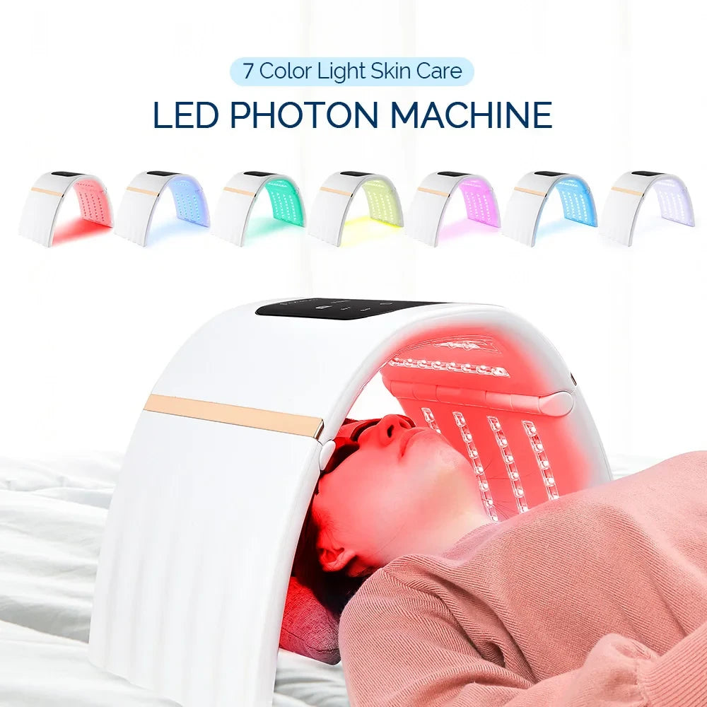 Foldable LED Photon Heating Mask